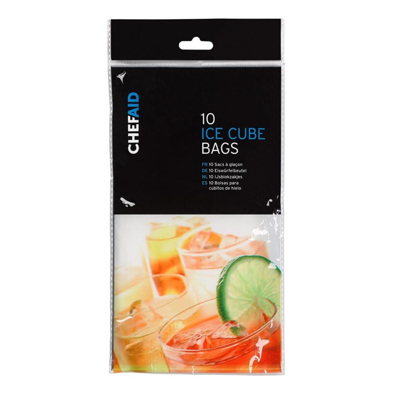 Kumach Disposable Ice Cube Bags – Pack of 10, Easy-Freeze Design